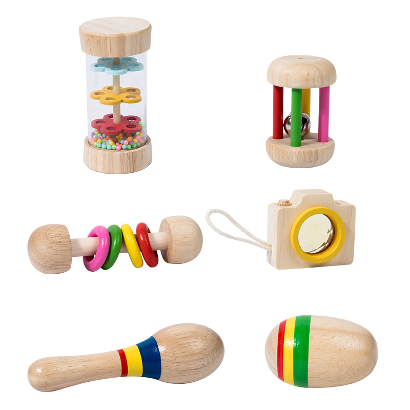 Musical Instrument Harmonium - 6 adet erken eğitim bebek çıngırak