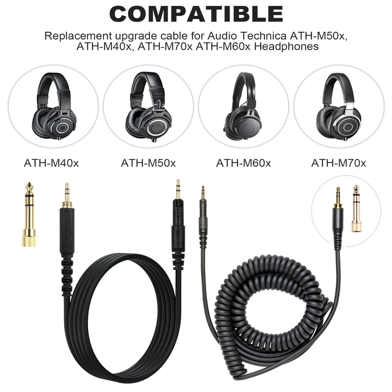 Audio Technica Headphone Ath-M50X - Audio Technica ATH-M40X, M50X, M60X ve