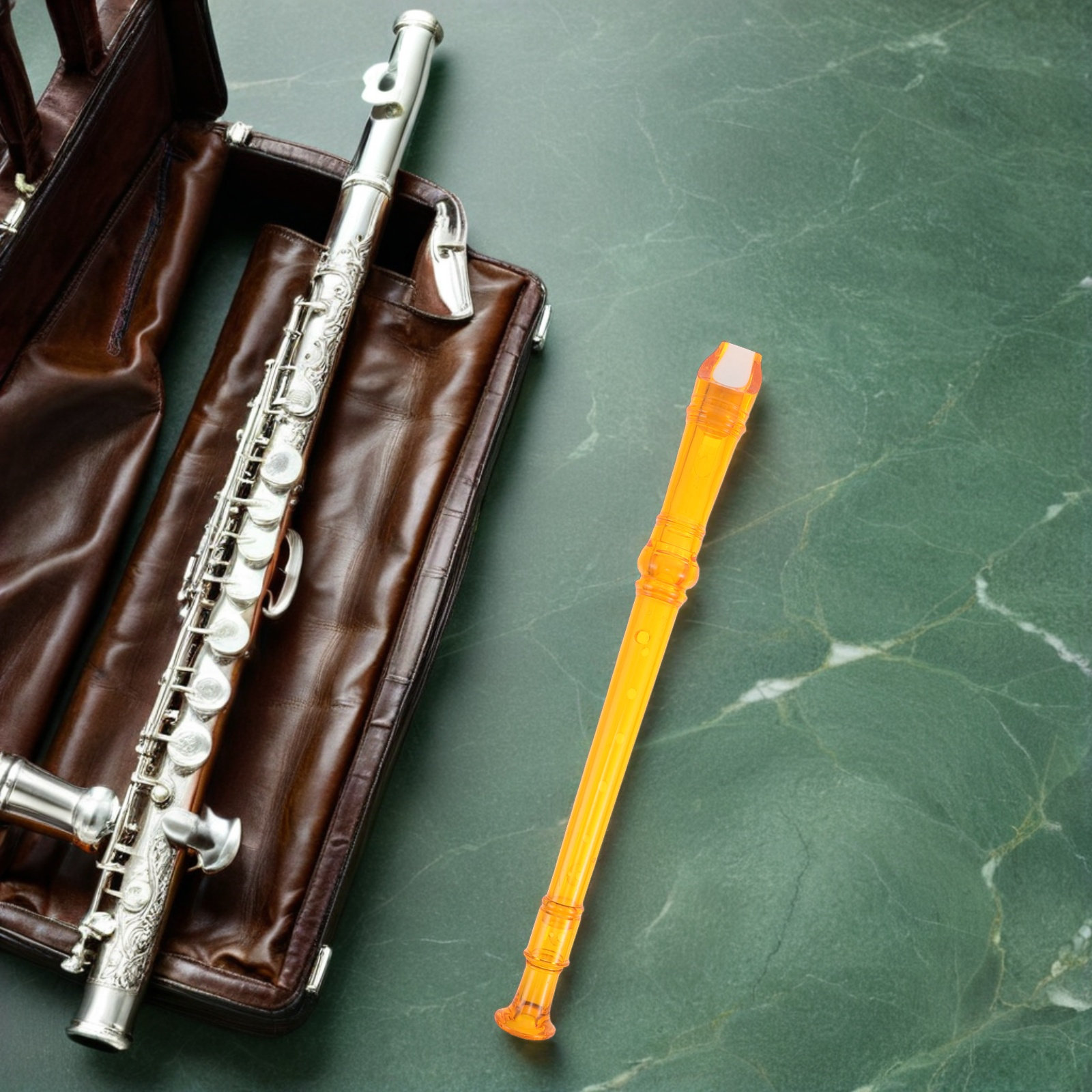 4 Adet Şeffaf Soprano Flüt, 8  - Soprano Recorder Plastic incelemesi ve fiyatı