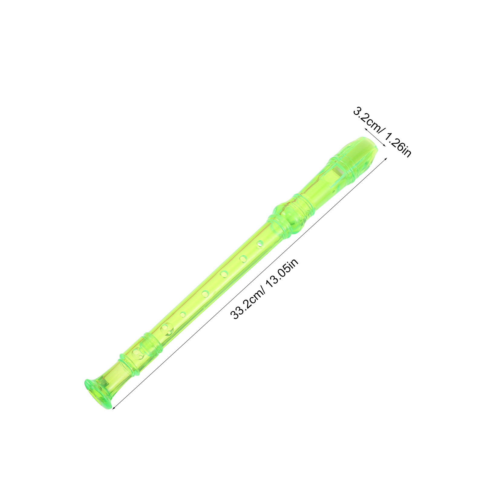 4 Adet Şeffaf Soprano Flüt, 8  - Soprano Recorder Plastic incelemesi ve fiyatı