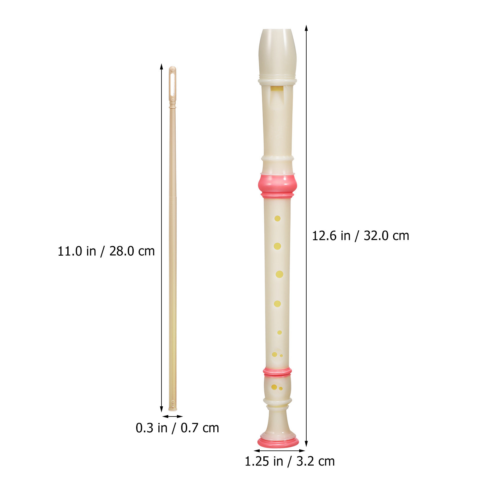 2 Adet Yüksek Sesli Soprano Fl - Soprano Recorder Plastic incelemesi ve fiyatı